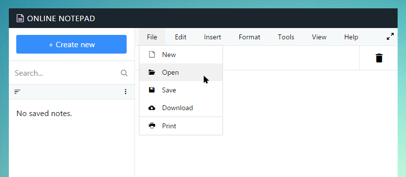 Open text file in Cekdigital